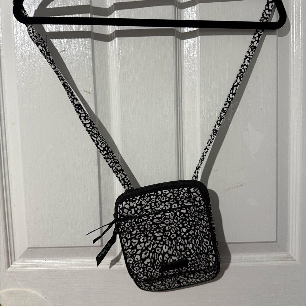 Vera Bradley Black and White Patterned Crossbody Bag